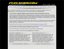 Tablet Screenshot of fuelskids.com